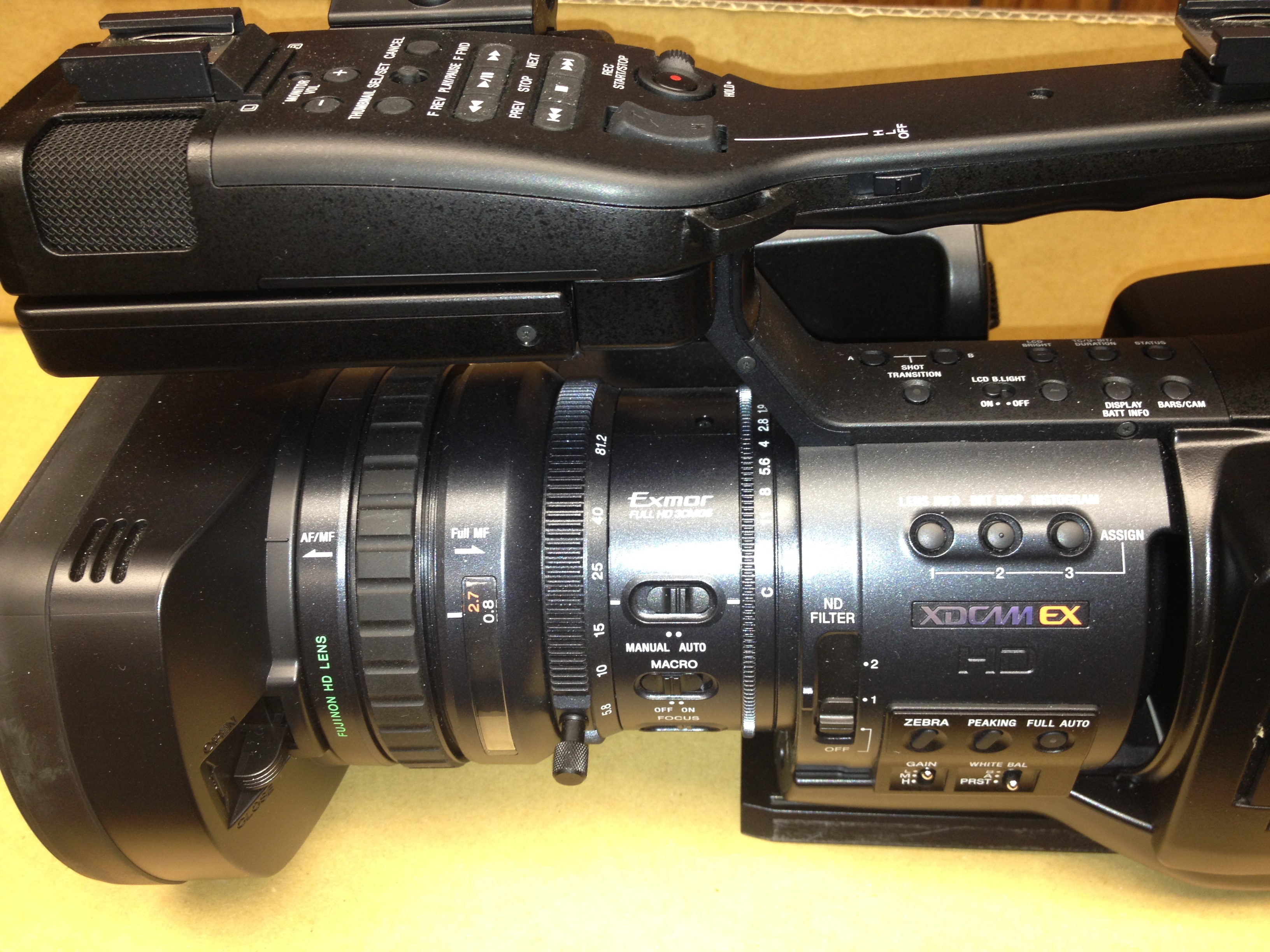 Sony PMW-EX1R XDCAM EX HD Camcorder