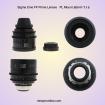 Sigma Cine FF Prime Lenses  PL Mount 20,24,35,50 & 85mm 