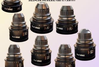 Canon FD Zero Optik Rehoused Set of 8 20,24,28,35,55,85,100 &135mm PL Mount Canon FD Zero Optik Rehoused Set of 8 20,24,28,35,55,85,100 &135mm PL Mount