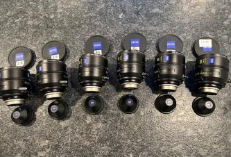 ZEISS Supreme Prime lenses Set of 6 25,29,35,50,85 &100mm