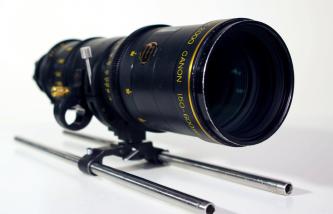 SOLD! Canon/Century Series 2000 150-600mm T5.6 PL mount lens w/filter holder and 40 filter set