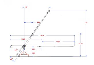 Techno-Jib Telescoping 24' Jib Pkg. Complete
