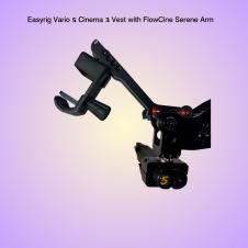 Easyrig Vario 5 Cinema 3 Vest Flow Cine Serene Arm   