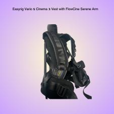 Easyrig Vario 5 Cinema 3 Vest Flow Cine Serene Arm   