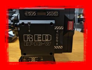SOLD! Red Epic W DSMC2 Brain with Helium S35 Sensor  w/Set Of Prime Lenses