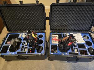 Panasonic Compact 4K Super 35 VariCam LT Camera Pkg.with Tripod, EF & PL  Mount