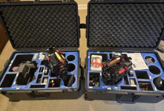 Panasonic Compact 4K Super 35 VariCam LT Camera Pkg.with Tripod, EF & PL  Mount