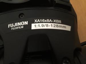 Fujinon XA16x8A-X38