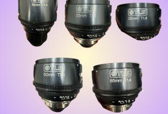 TLS Zeiss B Speeds Set of 5 18, 25, 35, 50, 85mm 