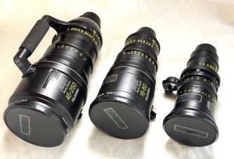 Arri-Fujinon Alura 15.5-45 T2.6,18-80 T2.8 & 45-250mm T2.6 