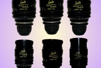 Cooke Mini S4/i Lens Set of 6: 21, 32, 40, 50, 75, & 135mm