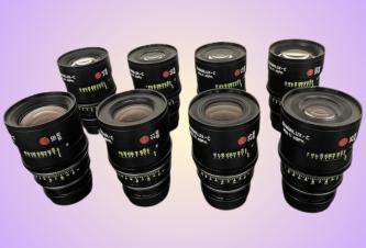 Leica Summilux-C Master Prime Set of 8 18, 21, 25, 35, 40, 50, 75 & 100mm