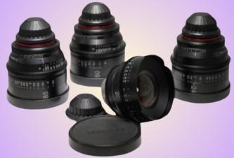 Rokinon Xeen 4 Lens Bundle 16,24,50,85mm PL Mount  Version 1