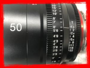 SOLD! Rokinon Xeen 50mm T1.5 Lens for PL Mount