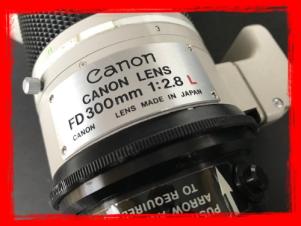 Canon FD300mm 1:2.8 L Lens with B4 & Arri BayonetMounts