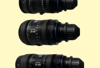 ZEISS T2.9 Compact Cine Zoom CZ.2 3-Lens Set 15-30,28-80 & 70-200mm 