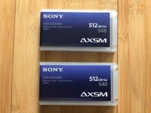 Sony AXS-R7 Ext. 4K RAW Recorder w/ S48 Cards & Reader