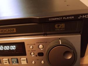 Sony JH-3 HDCAM Digital Video Cassette Player with Digital/Analog HD/SD Playback and Time Code