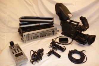 3 Sony DXC D55WS Studio Cameras