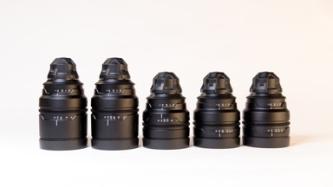 Red Pro Prime Lenses Set 25mm 35mm 50mm 85mm 100mm 1.8 T  