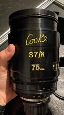Cooke T2.0 s7I Full Frame Prime lenses 25 50 and 75mm