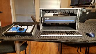 NewTek TriCaster 860 Live Video Production System with Control Surface with 3Play 440 and Chryon LyricIP