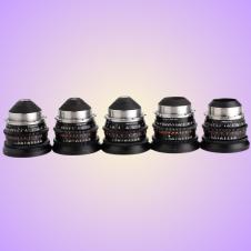 Zeiss Standard Speed MKII 16, 24, 32, 50, and 85 T2.1