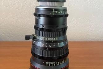 Canon CN-E 15.5-47mm T2.8 L S Wide-Angle Cinema Zoom Lens with both PL & EF Mounts