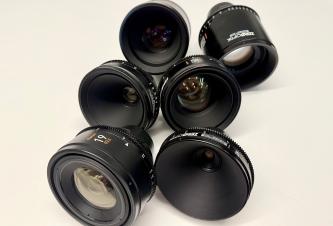 Canon Rangefinder Lens Set 6 Rehoused by Zero Optik 19,28,35,50,85 &100mm