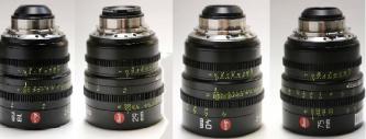 SOLD! Set of 4 Leica Summicron-C Lenses