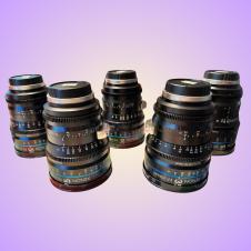 Schneider Xenon Prime Lens Set 25,35,50,75,100mm