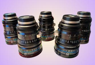 Schneider Xenon Prime Lens Set 25,35,50,75,100mm