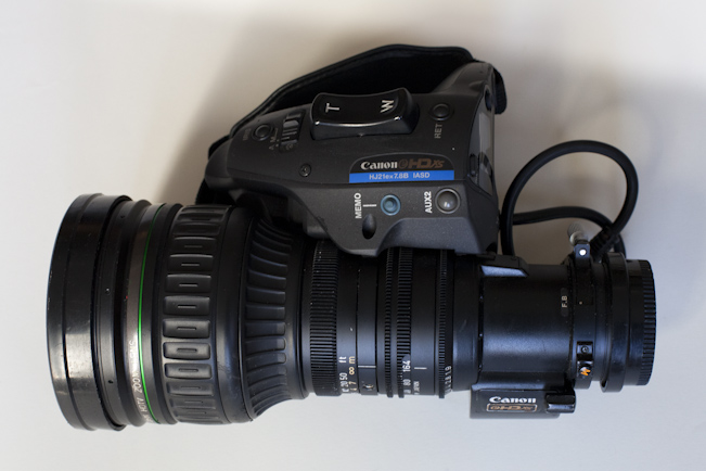 Canon HJ21ex7.8B IASD Hi Def. Broadcast Lens