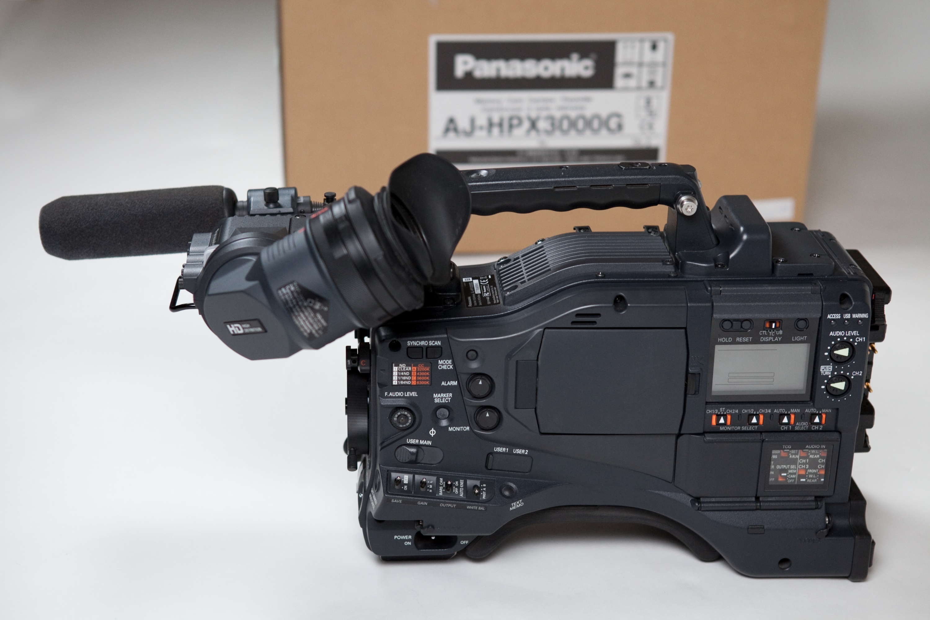 Panasonic HPX3000G 2/3" P2 HD Camcorder