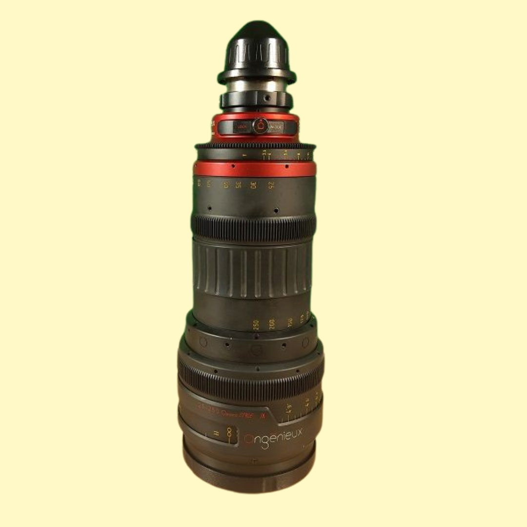 POIGNEE ANGENIEUX / MISE AU POINT OBJECTIF VIDEO BROADCAST